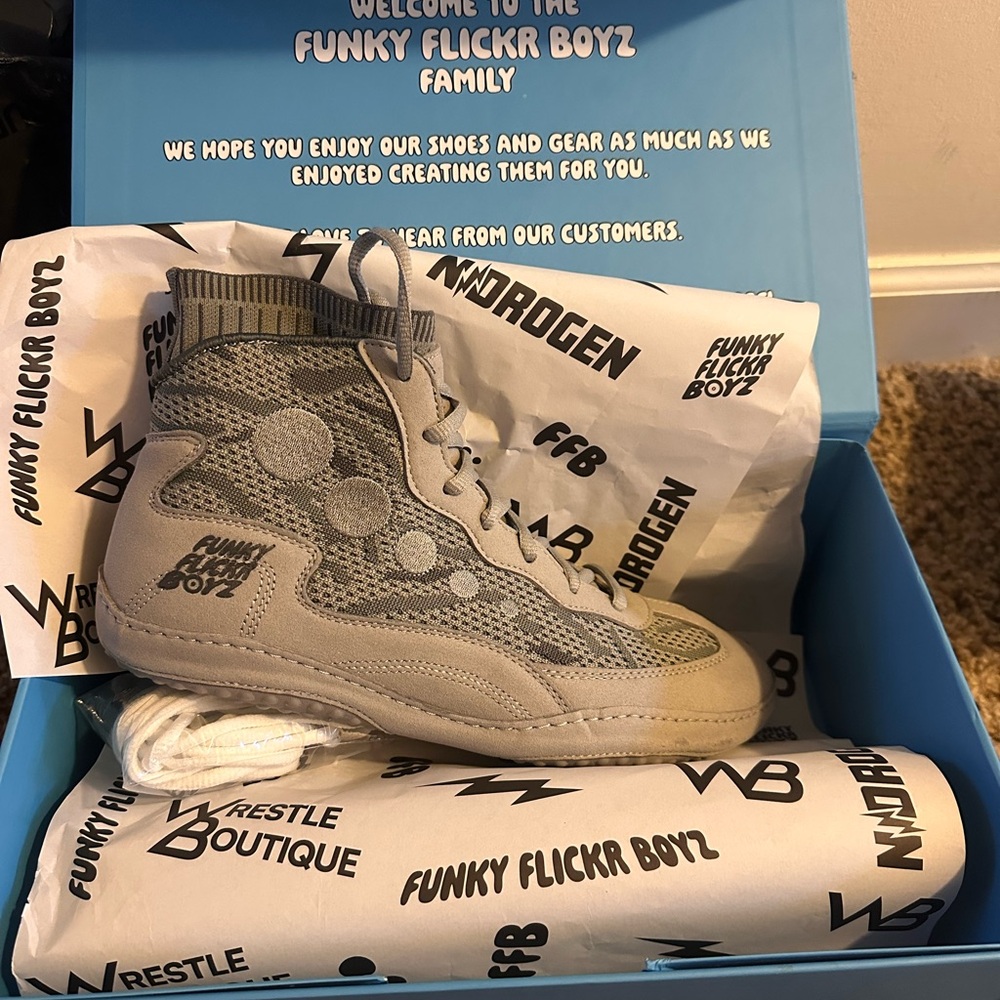 Funky Flicker Boyz INTERLUDE "SMOKE" WRESTLING SHOES